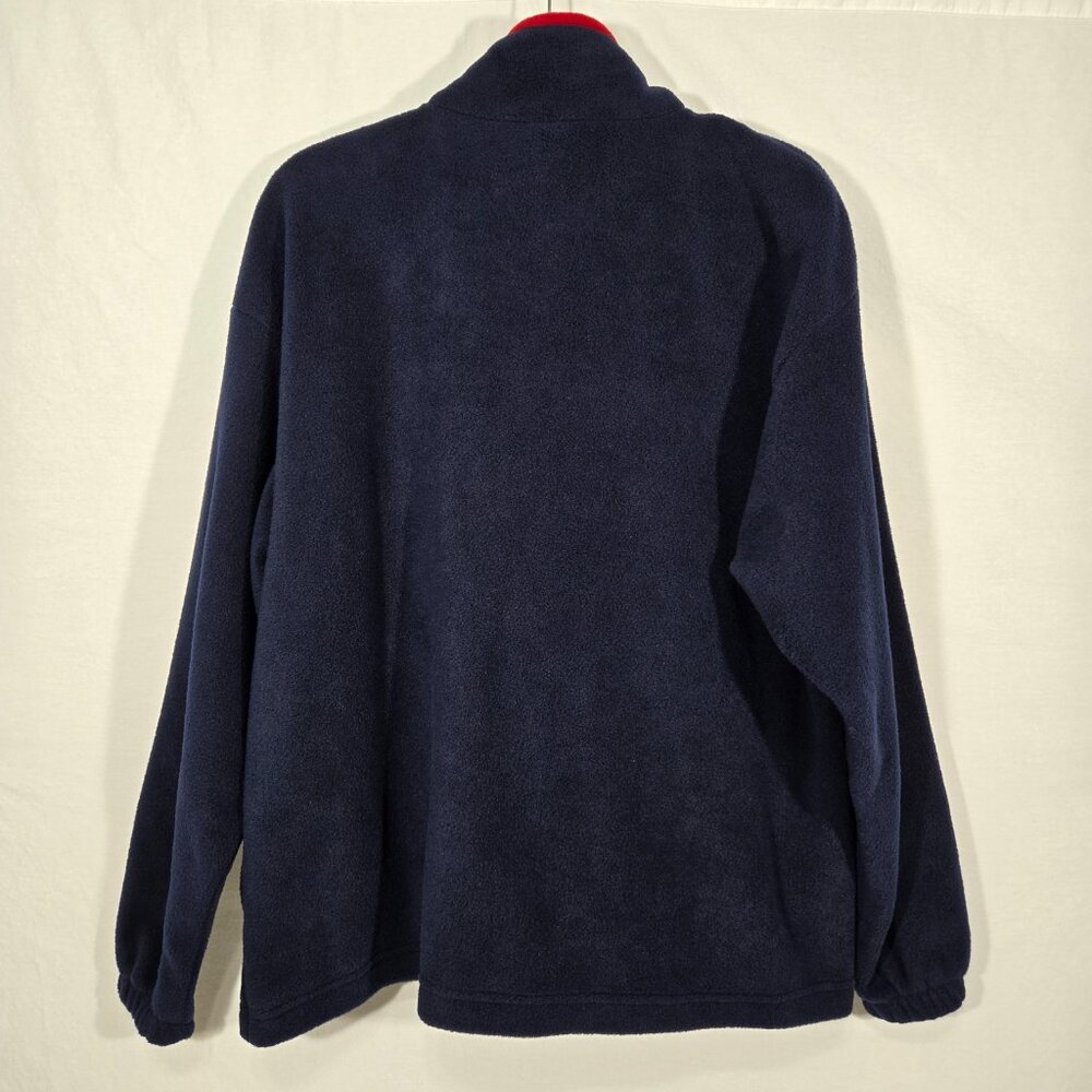 U.S.A. Vintage ANDY'S Blue "LAKE TAHOE" Full-Zip Fleece Jacket OVERSIZED Size M. - Picture 3 of 17